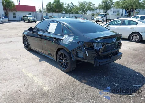 2023 Honda Civic Sport z USA, uszkodzony, nr VIN 2HGFE2F50PH509782